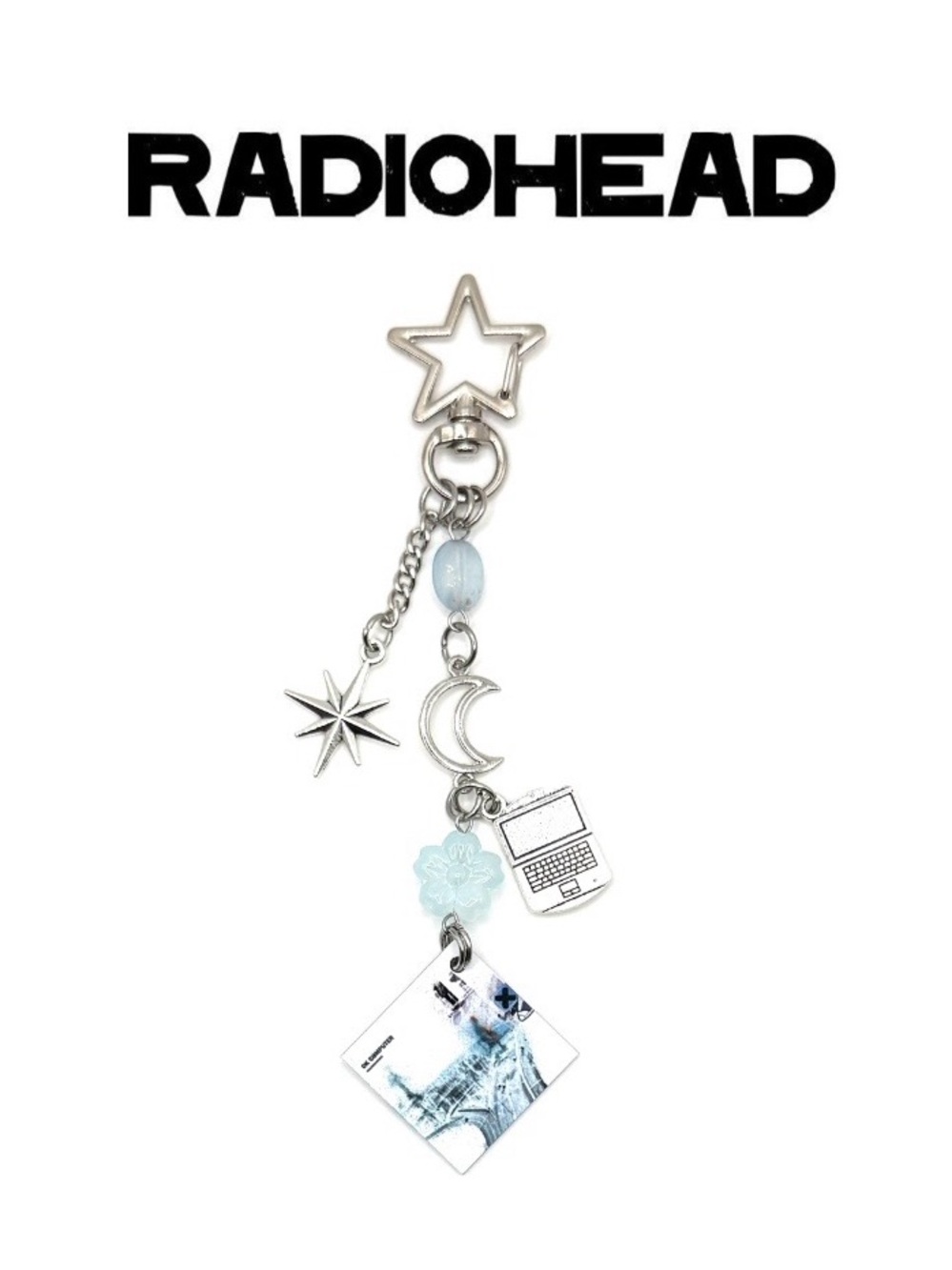 Radiohead OK Computer Keychain | Purse Charm